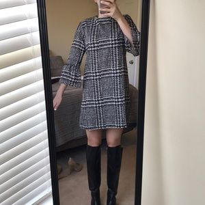 Boutique Houndstooth/plaid Dress. Size S